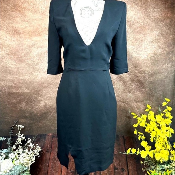 Lita by Ciara Black Sculptural Mini Luxury Designer Dress | NEW/NWT!! 🖤🖤 - Picture 7 of 10